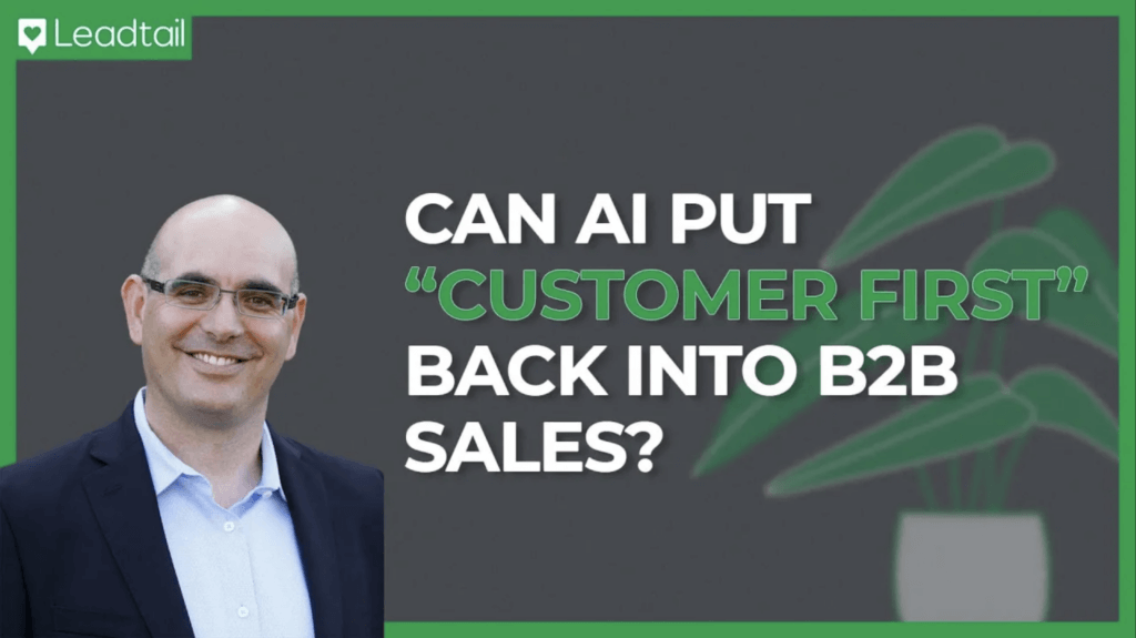 How AI is Transforming the B2B Buying Experience: Insights from Omer Gotlieb